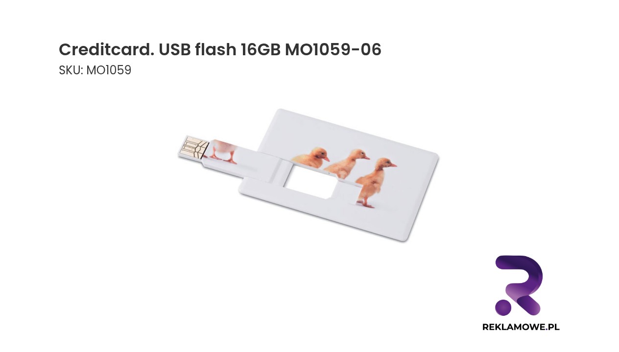 Karta kredytowa pendrive USB 16GB MO1059 06 1