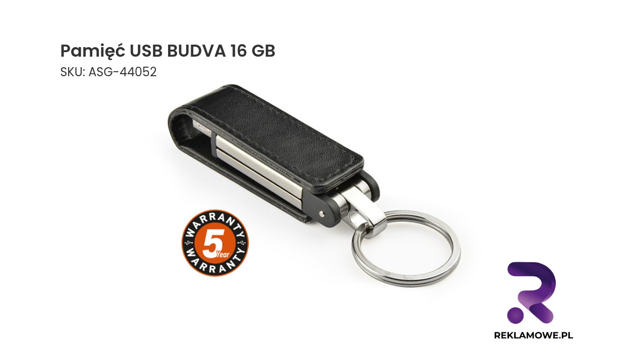 Pamięć USB BUDVA o pojemności 16 GB