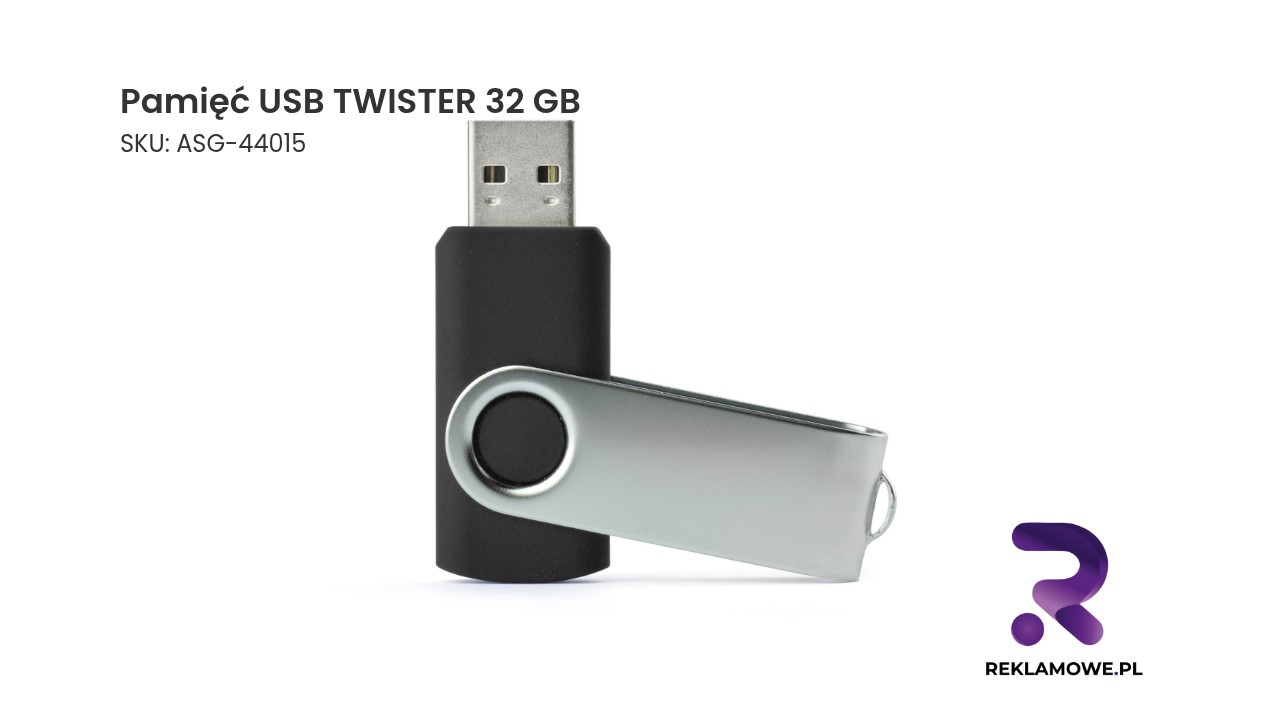 Pamięć USB TWISTER 32 GB Pamięć USB Twister o pojemności 32 GB