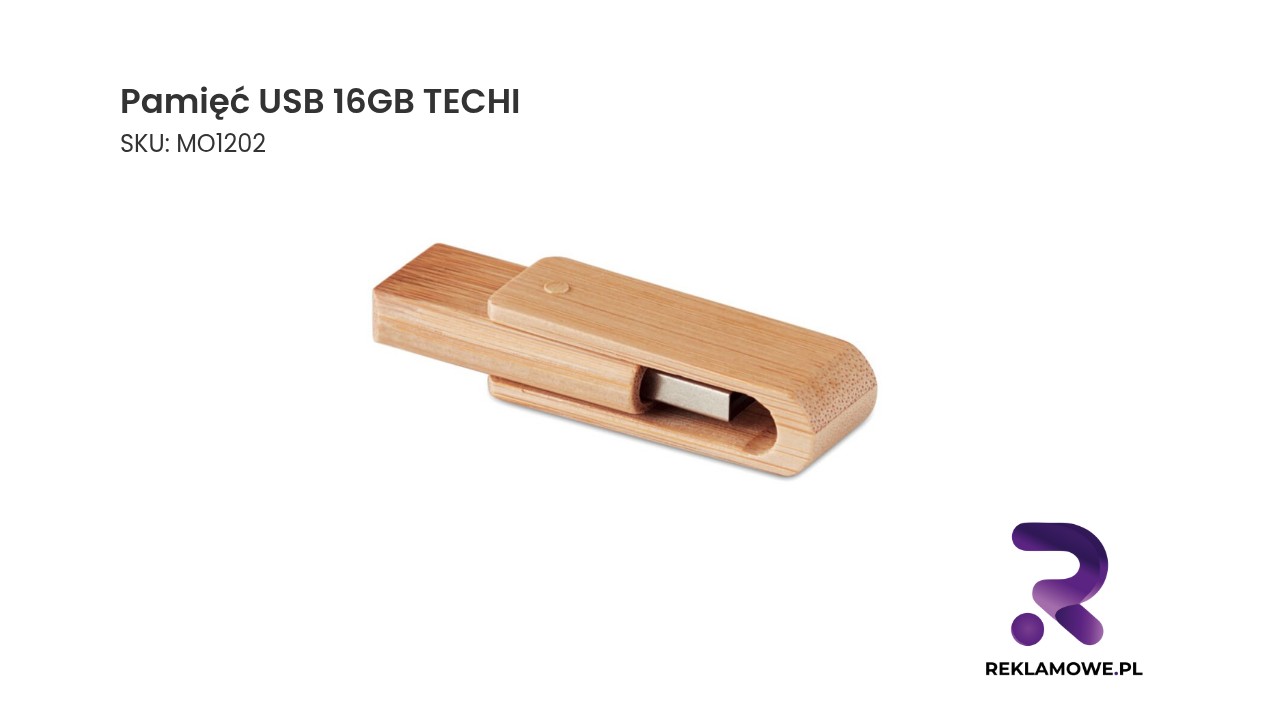 Pamięć USB 16 GB marki TECHI