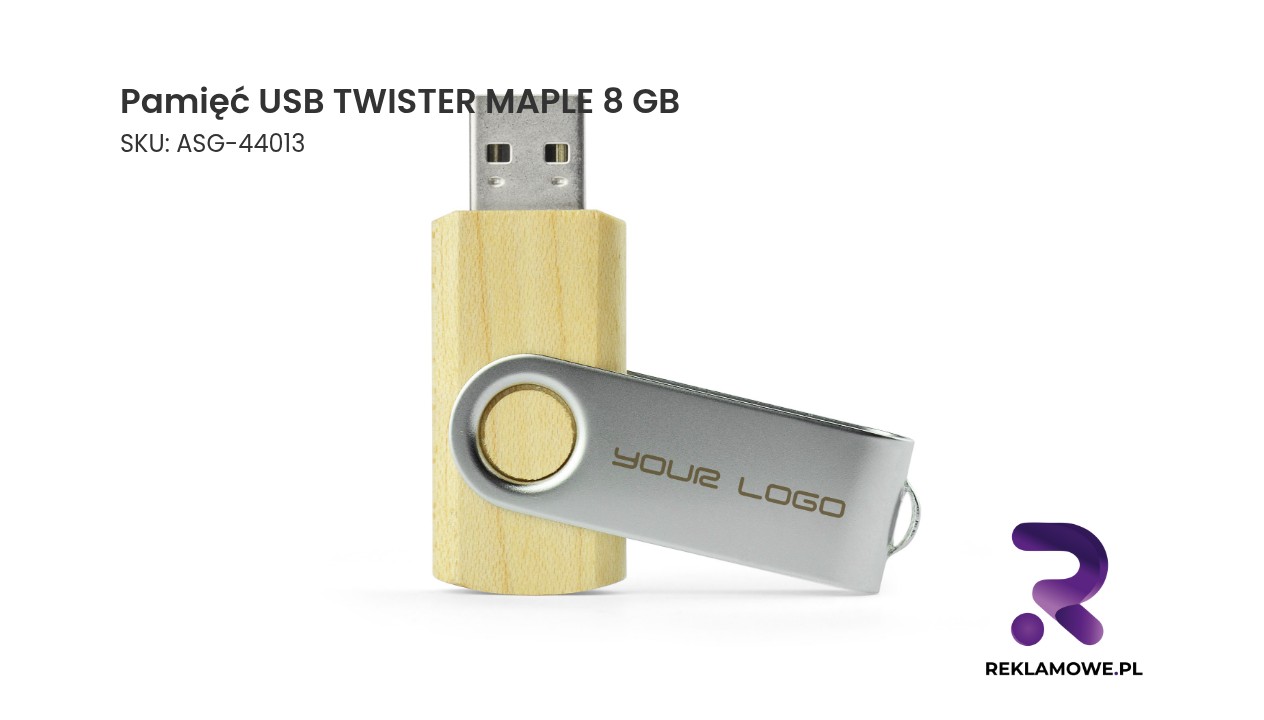 Pamięć USB TWISTER MAPLE 8 GB Pamięć USB Twister Maple 8 GB
