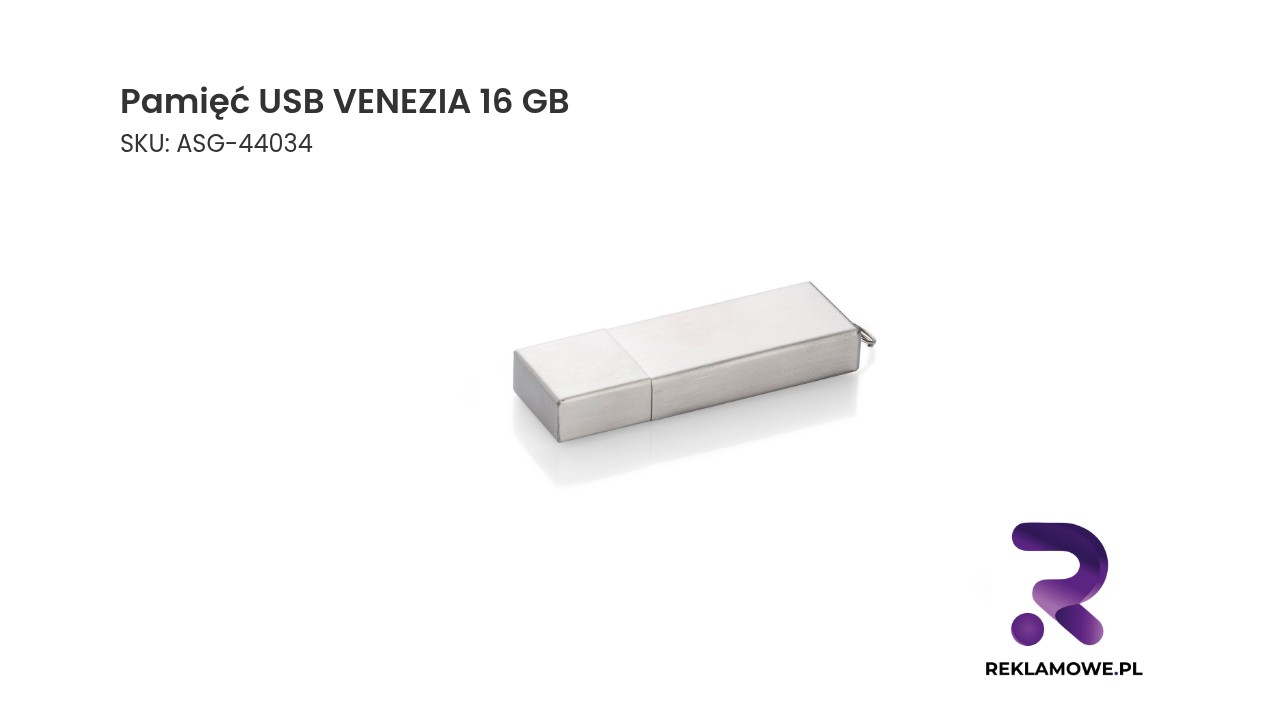 Pamięć USB VENEZIA 16 GB – elegancki pendrive